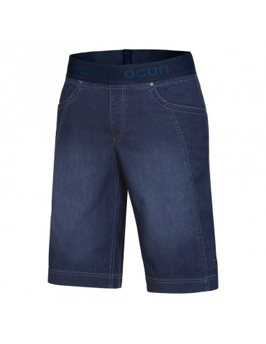 Mánia shorts jeans (Dark blue) - Pantalón tejano corto escalada - Ocun