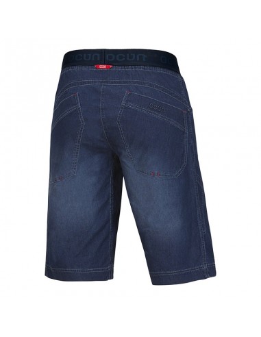 Mánia shorts jeans (Dark blue) - Pantalón tejano corto escalada - Ocun