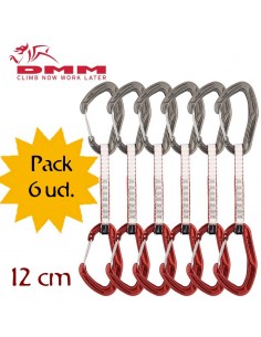 Pack 6 Alpha Trad Quickdraw 12cm - Red Edition - DMM
