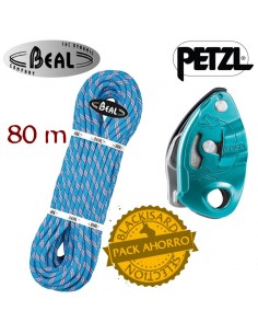 Pack cuerda Karma 80m +...