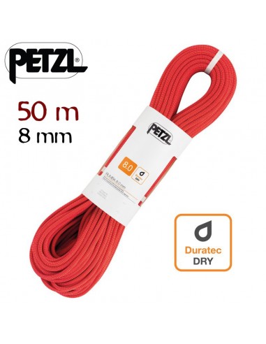 Cuerda Rumba Duratec Dry 8mm Rojo...