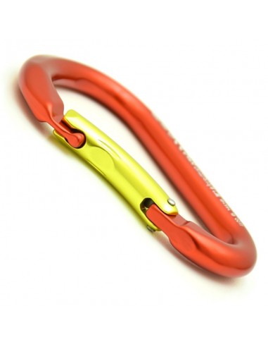 Paddle bent gate (Red/Yellow) - Mosquetón gran apertura - Kong