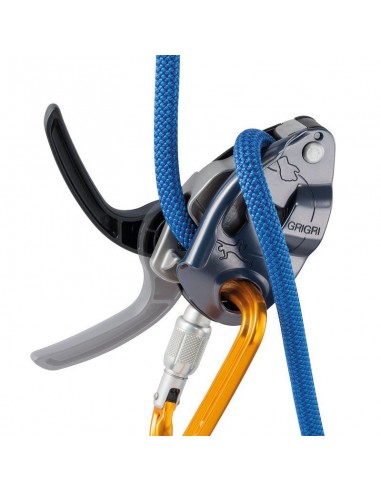 Grigri + mosqueton Condor Twist - Petzl / Ocun