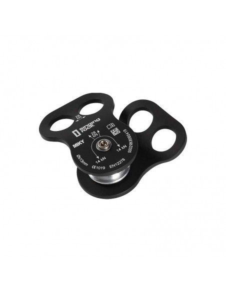 Miky - Polea con dos agujeros de anclaje -  Singing Rock