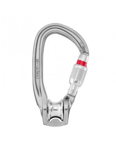 Rollclip Z Screw Lock - Mosqueton con polea - Petzl