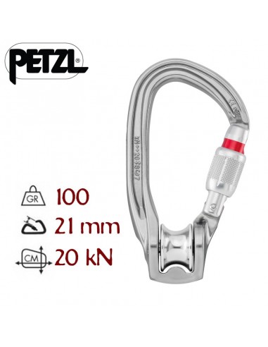 Rollclip Z Screw Lock - Mosqueton con...