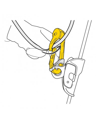 Rollclip A Triact-Lock - Mosqueton con polea - Petzl