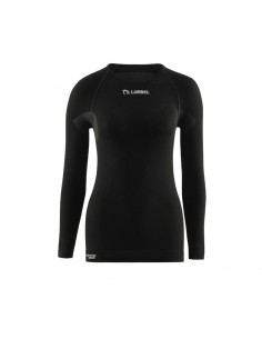 Alaska long sleeves Women (Black) - Camiseta termica mujer - Lurbel 2