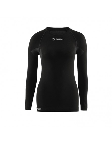 Alaska long sleeves Women (Black) - Camiseta termica mujer - Lurbel