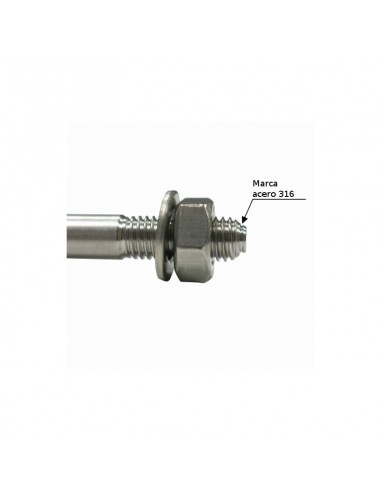 Pack 10 tornillo expansión Inox. M10 x 86mm - Raumer
