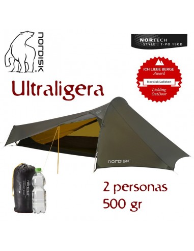 Lofoten 2 ULW Tent (Forest Green) -...