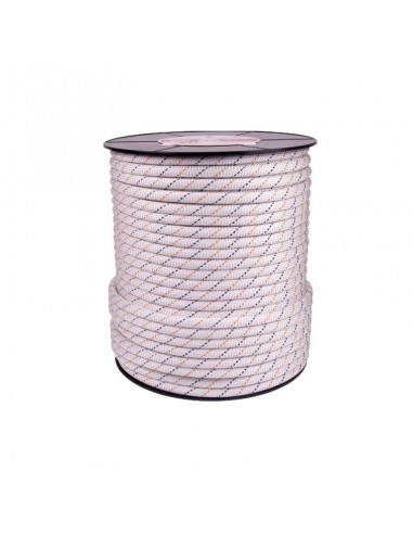Pro Rope (Blanca) (Bobina 100m) - Cuerda semi-estática para trabajos verticales - Fixe-Roca