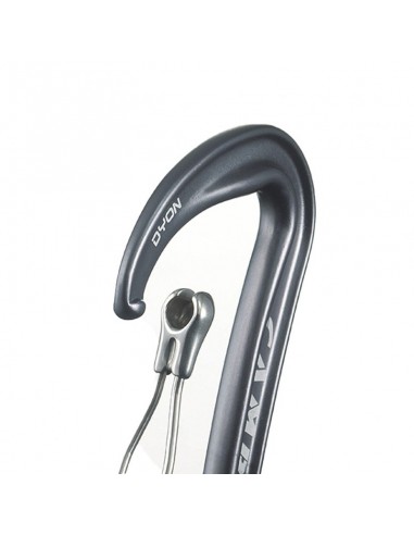 Dyon (Yellow) - Mosquetón superligero con anti-enganche - Camp