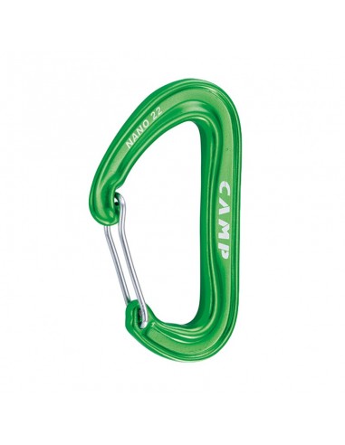 nano 22 (vert) - mousqueton petit et ultraligero - camp