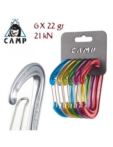 Nano 22 Rack Pack (6 mousquets) - Camp
