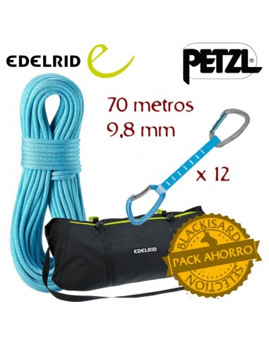 Pack Cuerda BOA 9,8 mm (70m) + sac...