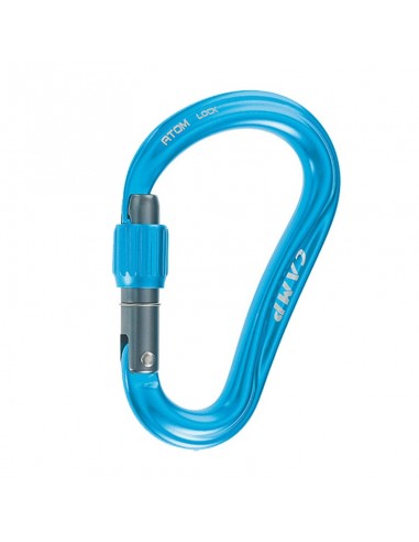 Atom Lock (Blue) - Mosquetón HMS rosca - Camp