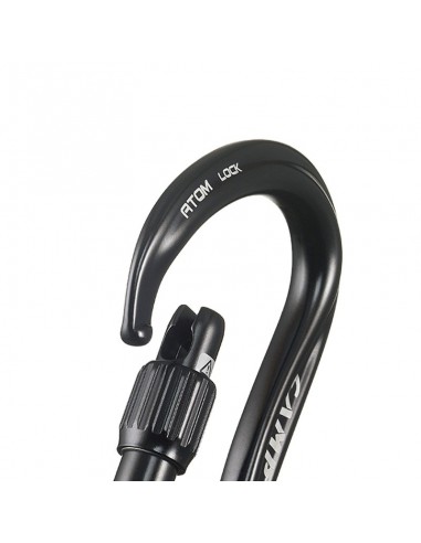 Atom Lock (Black) - Mosquetón HMS rosca - Camp