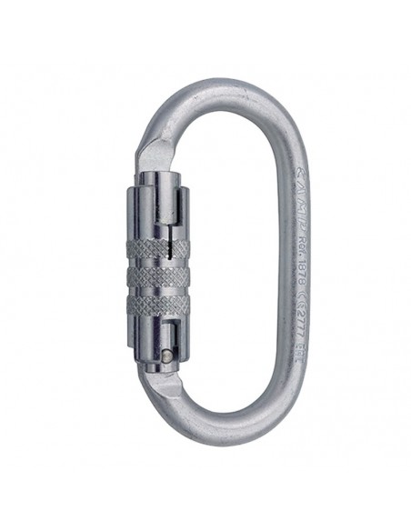 Oval Pro 2Lock - Mosquetón ovalado de acero - Camp