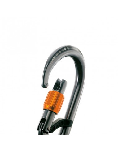 Core Belay Lock - Gun Metal - Mosquetón HMS roca con gatillo - Camp