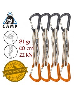 Pack 4 Alpine Express Dyneema (60cm) - cintas extensibles - Camp