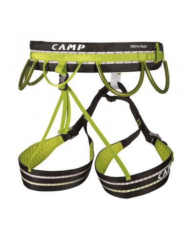 arnes alpin flash + 4 bandes alpines extensibles (60 cm) - camp