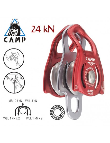 Dryad - Polea doble - Camp