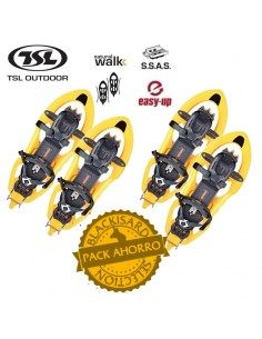 Pack 2 pares raquetas de...