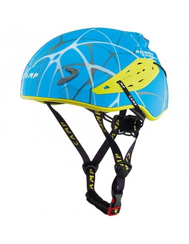 speed comp - double certification casque schizome (54-60cm - bleu clair) - camp