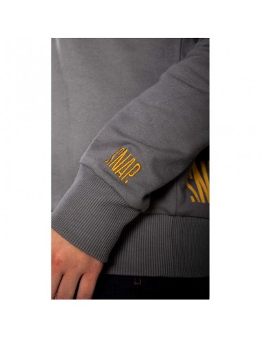 chandail logo (gris foncé) - jersey unisexe - snap