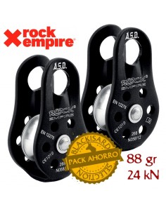 Pack 2 Polea simple mini -...