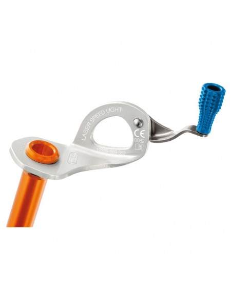 Pack 3 Laser Speed Light 17cm - Tornillos para hielo ligeros con manivela integrada - Petzl
