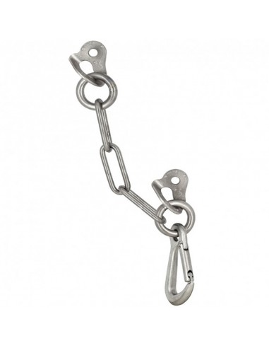 Reunión D Draco 1 mosquetón inoxidable A316L D12mm - Fixe