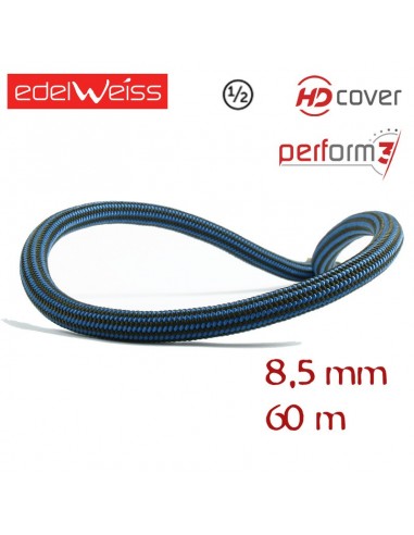 Lithium II 8,5 mm Perform 3 - Cuerda doble 60 m (Azul) - Edelweiss