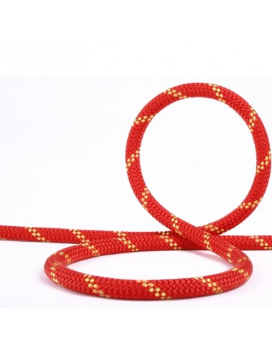 lampe de poche ii 10 mm - corde simple 50 m (rouge) - edelweiss