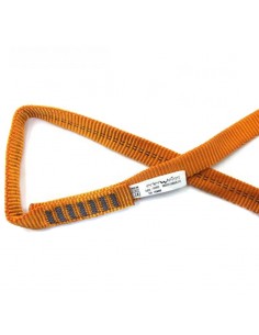 tubulaire 19 mm - anneau confortable de ruban plat 19 mm (30 cm) - edelweiss 2