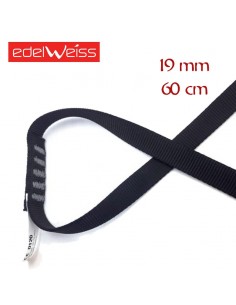 tubulaire 19 mm - bande plate bague confortable 19 mm (60m) - edelweiss