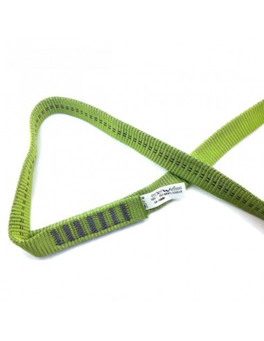 tubulaire 19 mm - anneau confortable de ruban plat 19 mm (240 cm) - edelweiss