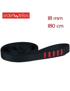 plat 18 mm - bande plate bague confortable 18 mm (180 cm) - edelweiss
