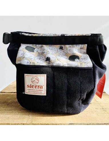 Solid Bucket Black Sheep - Bolsa de magnesio para boulder - Sierra