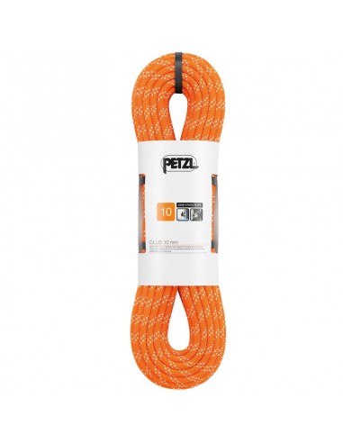 Club 10mm (60m) (Naranja) - Cuerda semiestática para espeleo y barrancos - Petzl