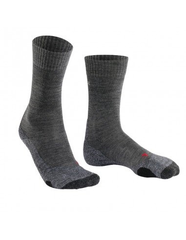 Falke TK2 Women - Calcetines cortos de trekking para mujer (Asphalt mel) - Falken