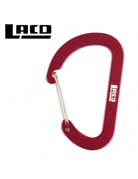 Llavero Mosquetón simple Grande (Rojo) - LACD