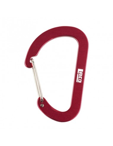 Llavero Mosquetón simple Grande (Rojo) - LACD