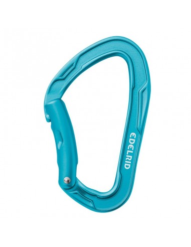 Mission Bent (Icemint) - Mousqueton simple courbé ultraléger - Edelrid