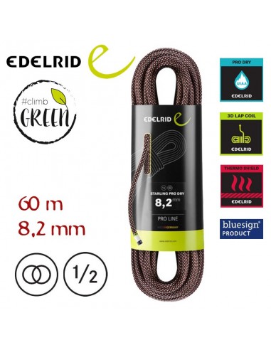 Starling Pro Dry 8,2 mm - Cuerda...