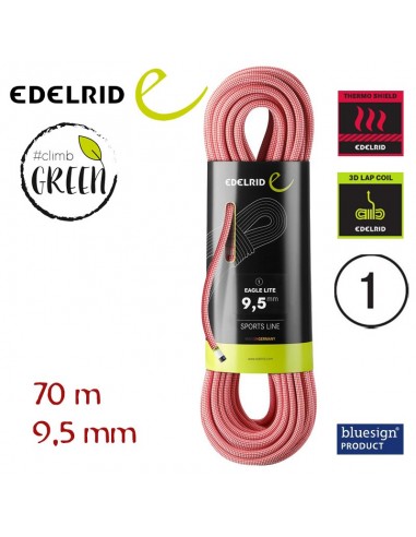 Eagle Lite 9,5 mm - Cuerda simple 70m...