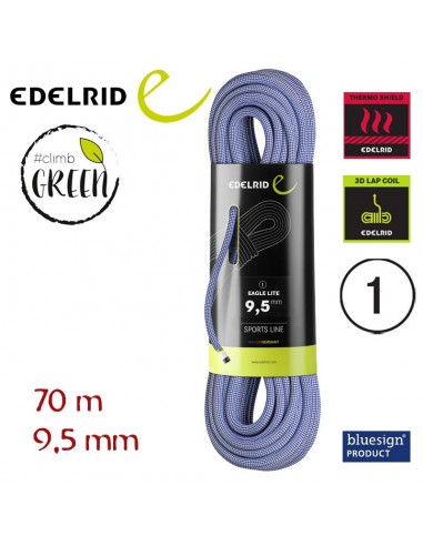 Eagle Lite 9,5 mm - Cuerda simple 70m...