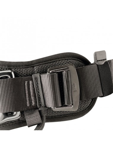 Avao Bod Fast (Negro/Amarillo)- Arnés confortable anticaídas para sujeción y suspensión - Petzl