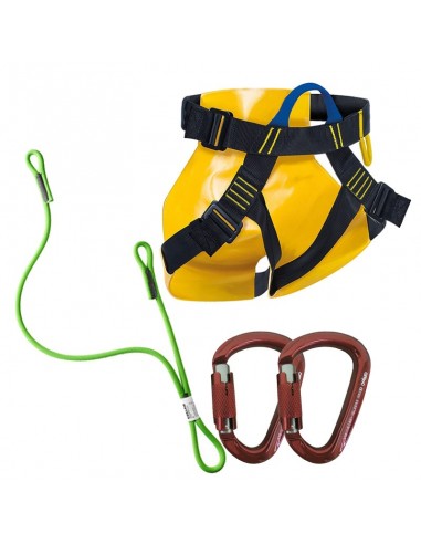 Pack arnes barranco + cabo anclaje edelrid con moquetones - Beal/Edelrid/Qi\'Rock